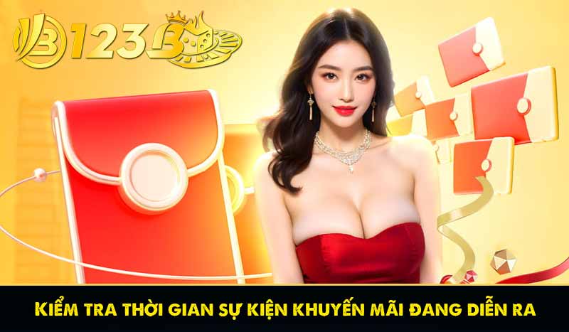 Kiểm tra thời gian sự kiện khuyến mãi đang diễn ra