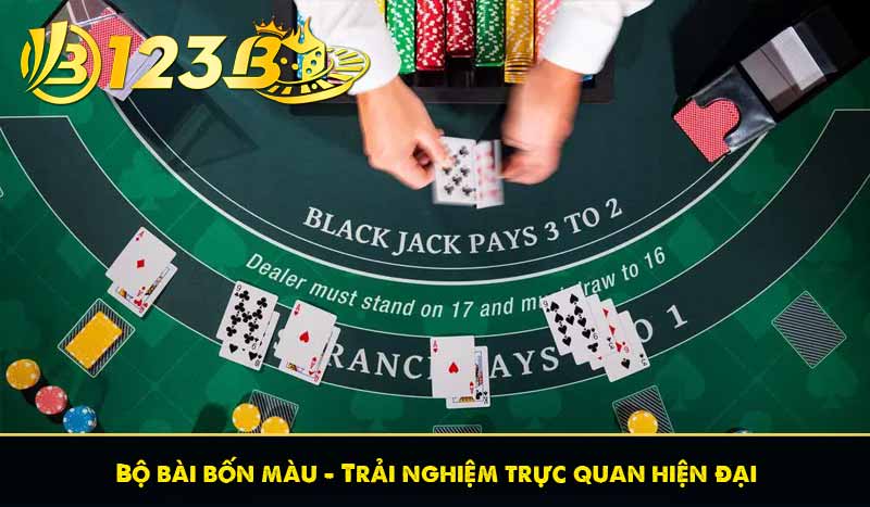 Bộ bài bốn màu – Trải nghiệm trực quan hiện đại